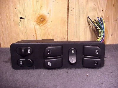 Interruptor de techo de bloqueo de ventana eléctrica SAAB 900 HATCHBACK 94 95 96 97 98 1994-1998 OEM Foto 1 de 2