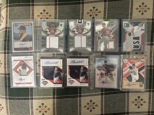 Phillies Mick Abel Card Autograph Jersey Lot Of 10 Multiple Years Brands Auto - Picture 1 of 11