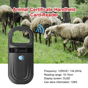 Handheld Microchip Reader Fdx-B Animal Chip Scanner for Cats - Picture 1 of 7