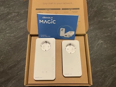 devolo Magic 2 WiFi 6 Set Starter Kit Powerline Steckdosen Adapter - OVP - Bild 1 von 4