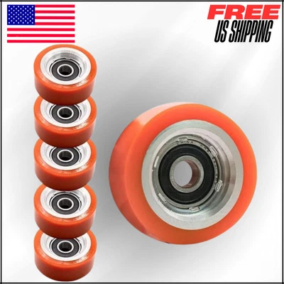 70298701P Kit de rodillos y sellos para rodamientos de secadora HUEBSCH Speed Queen IPSO paquete de 6 Foto 1 de 4