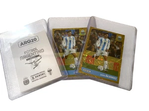 2025 Panini Futbol Argentino Gold Sticker #20 Julian Alvarez Brand New - Picture 1 of 2