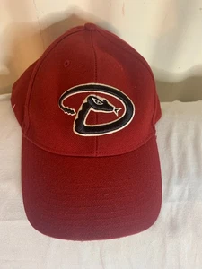 Arizona Diamondbacks Hat Twins Enterprise Adult Snapback Red Baseball Cap MLB - Picture 1 of 7