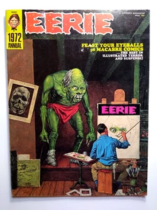 Vintage Eerie Magazine 1972 Annual Monster Gallery Vampirella Zombie Creatures - Picture 1 of 4