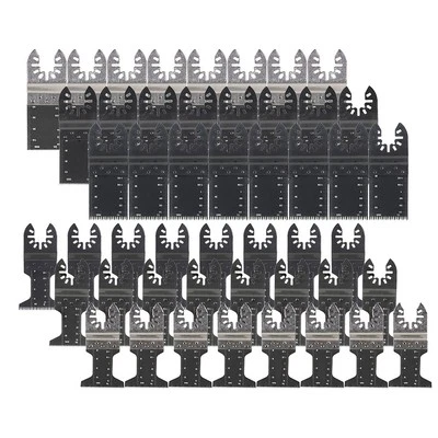 Kit de 48 hojas de sierra multiherramienta oscilante metal madera hojas de sierra de liberación rápida Foto 1 de 4