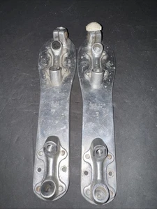 Vintage Pair Sure-Grip Cyclone ROLLER SKATE Plates Size 7 - Picture 1 of 5