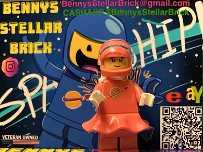 LEGO Classic Spaceman Coral Pink With Blouse - Image 1 of 4