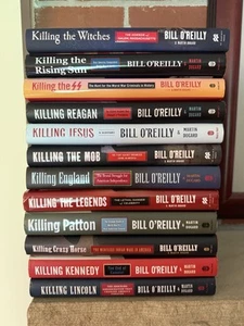 Bill O'Reilly Killing Series Lot 12 Books 1st Edition Legends Jesus Mob Witches - Picture 1 of 14