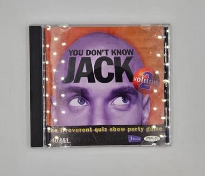You Don’t Know Jack Volume 2 – PC CD-ROM (1996, Windows/Mac) Trivia Game – VG - Image 1 of 3