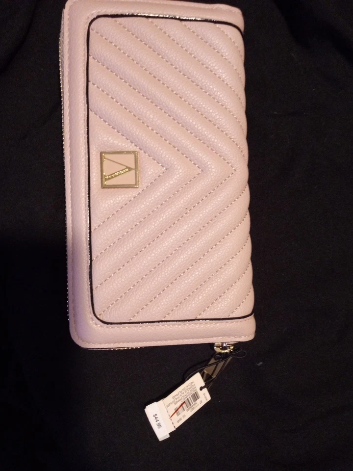 VICTORIA'S SECRET V QUILT CARTERA GRANDE CLUTCH CREMALLERA Foto 1 de 2