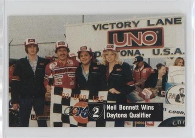 1983 UNO Racing Neil Bonnett #2 HOF - Image 1 of 2