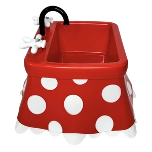 Disney World 50° Anniversario Minnie Mouse Piatto Gelato Contenitore Souvenir - Foto 1 di 4