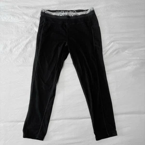 Calvin Klein Performance Leggings Nero Elasticizzato Donna L - Foto 1 di 7