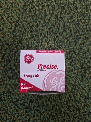 GE EXZ Q50MR16/NFL Precise Multi-Mirror Lamp 12V 50W 25 Degree Beam - Image 1 of 4