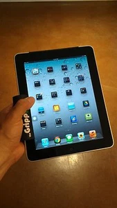 THE ORIGINAL GrippR™ iPad / Tablet SLIP ON HOLDER - Ergonomic, SAFE & SECURE - Picture 1 of 7