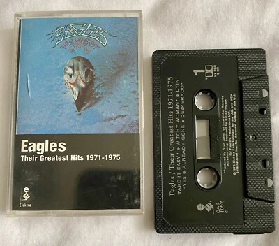 EAGLES Greatest Hits 1971-1975 (1976) Canada Dolby HX-PRO Elektra 10 Tracks - Image 1 of 2