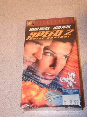 Speed 2: Cruise Control (VHS Movie, 1997) Brand New Factory Sealed - Image 1 of 4
