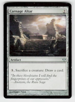 Zendikar #198 Carnage Altar - Image 1 of 2