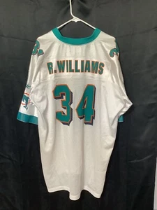 Vintage NFL Miami Dolphins #34 Ricky Williams Reebok Jersey Size XXL NWT - Picture 1 of 5