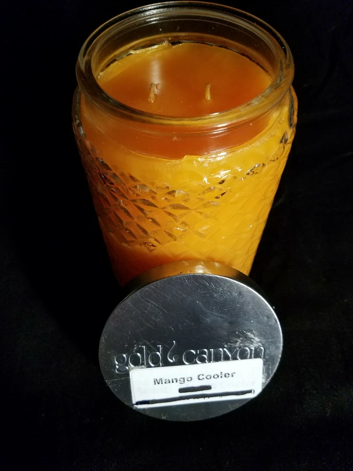 Large 26 oz Gold Canyon Mango Cooler Candle - Image 1 of 1
