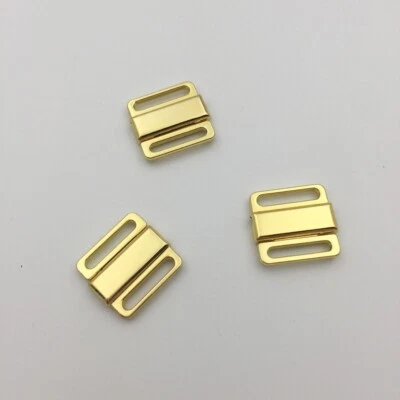 Bra Making Replacement Part Bra Safe Lock Front Closing Bikini Metal Closure DIY - Image 1 of 4