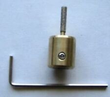 1/8" STAINED GLASS GRINDER BIT HEAD UNIVERSAL FIT TOP QUALITY BRASS