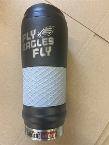 Dynasty Drinkware 18 Oz Stainless Steel Tumbler Hot Cold Philadelphia Eagles Cover