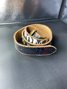 Ed Hardy Mens Leather Belt Original Brand New Black Roma size Medium