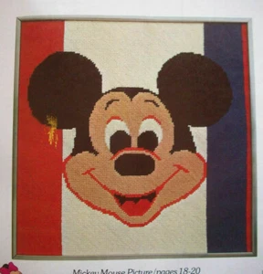 Patrones artesanales de punta de aguja de personajes de Mickey Mouse de Walt Disney  - Imagen 1 de 11