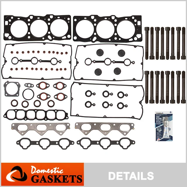 Fits 02-06 Hyundai XG350 Santa Fe Kia Amanti 3.5 DOHC Head Gasket Set Bolts G6CU - Image 1 of 4