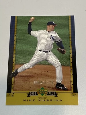 2002 Upper Deck Plus Gold Retail #UD42 MIKE MUSSINA /1125 HOF Yankees - Image 1 of 3