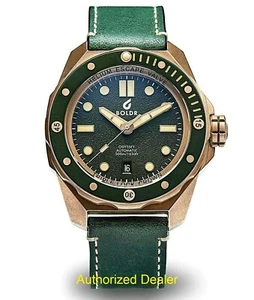 Montre NEUVE BOLDR Odyssey SERPENTINE bronze (vert) NH35A garantie automatique AD - Photo 1/4
