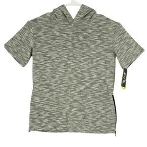 Art Class Kids Short Sleeve Hoodie Heather Grey Size S(6/7) - Picture 1 of 9
