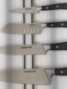 FABERWARE Magnetic Knife Storage Bar Stainless Steel Brand New - Picture 1 of 12