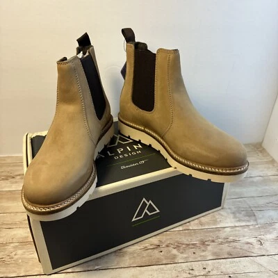 Botas Chelsea Alpine Design Comfort Blaze para mujer marfil AD23WCW006-IVY talla 6,5 Foto 1 de 4