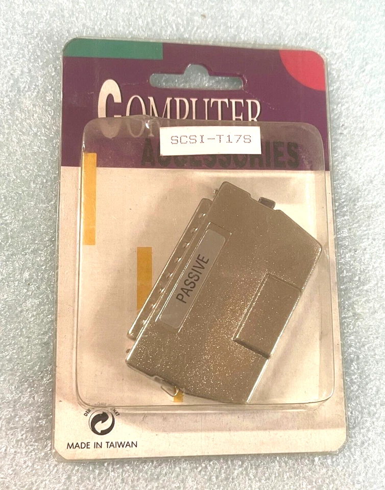 BRAND NEW RETAIL SCSI-T17S 68 PIN SCSI 3 TERMINATOR RM2-CMP39 - Image 1 of 4