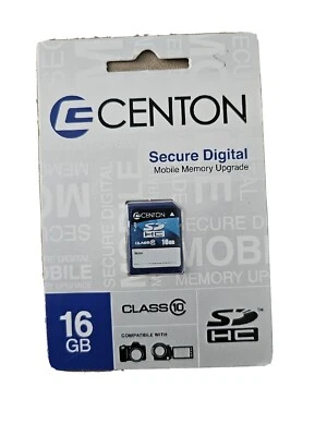 Centon 15GB Micro SD HC Flash Memory Card NEW IN PACKAGE  - Image 1 of 3