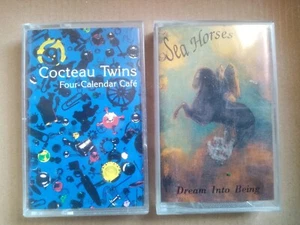 Cocteau Twins Four Calendar Cafe Cassette Tape and Sea Horses Ethereal Dream Pop - Picture 1 of 3