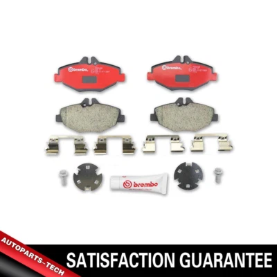 Juego de pastillas de freno delanteras Brembo cerámica OE para Mercedes-Benz E350 2006 2007 2008 09 Foto 1 de 3