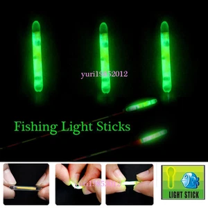 100pcs Fishing Night Fluorescent Light Float Glow Stick Light Sticks 4.5*37mm - Picture 1 of 11