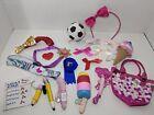 Lot Of 20 Build A Bear Accessories Purse Pencils Ice Cream Popsicle Bow Soccer