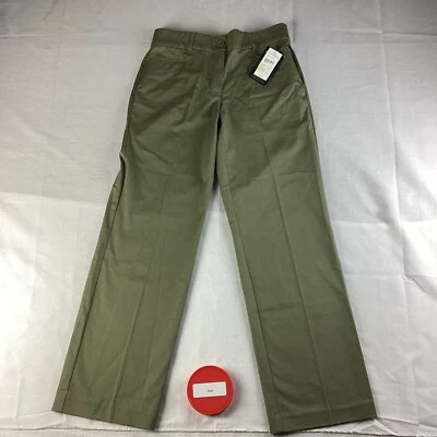 Pantalones para mujer Studio Works Petite talla 4P cintura ajuste perfecto verde nuevos Foto 1 de 4