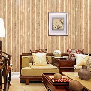 Realistic Wood Paneling Timber Plank Nature 3D Textured Wallpaper KZ0601 - Picture 1 of 2