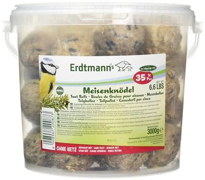 35 Meisenknödel ohne Netz im Eimer 1er Pack 1 x 3 kg - Bild 1 von 4