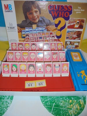 Vintage 1970's Guess Who? Board Game By MB Games  100% Complete in VGC (Y91) - Image 1 of 4
