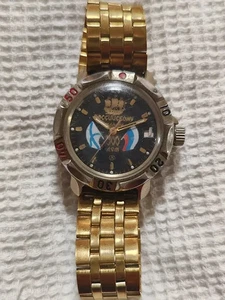 Vintage Russian Vostok Amphibia Scuba Diving Watch 200m USSR Navy Theme - Picture 1 of 4