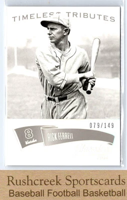 2014 Panini Classics #110 Rick Ferrell Timeless Tributes Silver /149 - Image 1 of 2