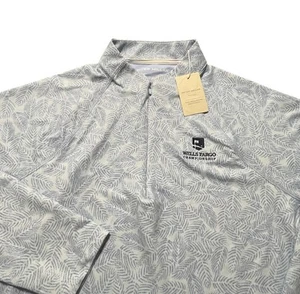 NWT Peter Millar Perth Pullover Women XL Blue Wells Fargo Championship Golf $130 - Picture 1 of 11