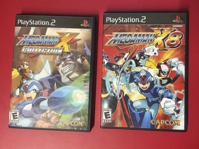 Mega Man X8 And Mega Man X Collection (Sony PlayStation 2, 2004) No Manual - Image 1 of 4