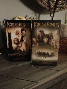 The Lord of the Rings VHS Lot - fellowship of the ring and The two towers. - Picture 1 of 3
